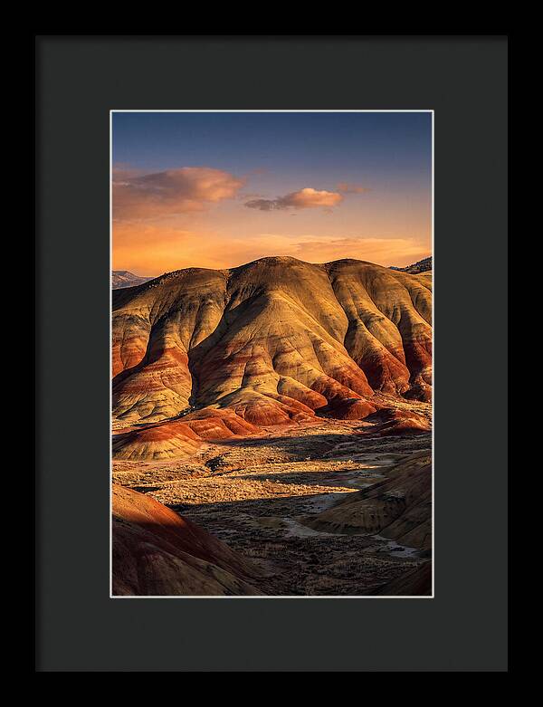 Painted Hills At Golden Hour