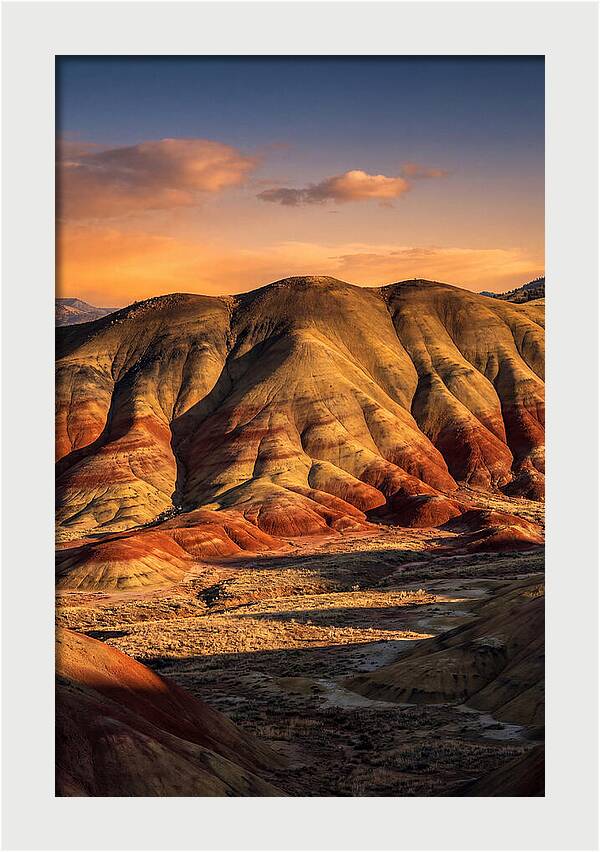 Painted Hills At Golden Hour