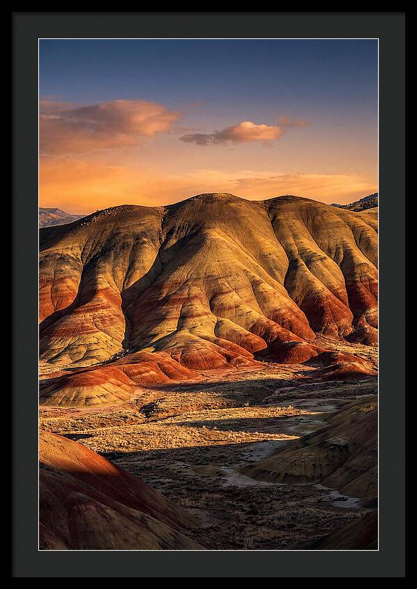 Painted Hills At Golden Hour