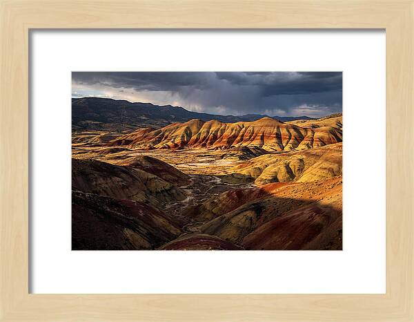 Painted Hills At Sunset