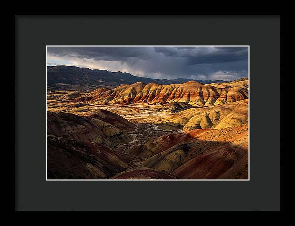 Painted Hills At Sunset
