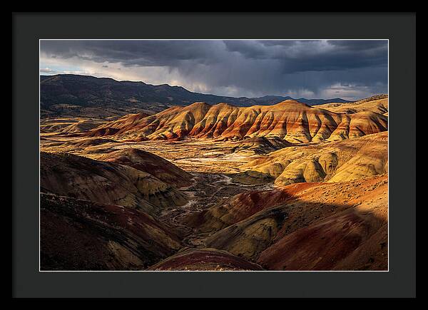 Painted Hills At Sunset