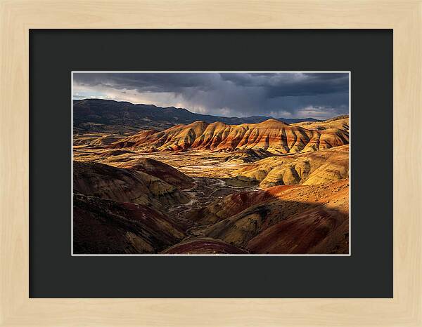 Painted Hills At Sunset