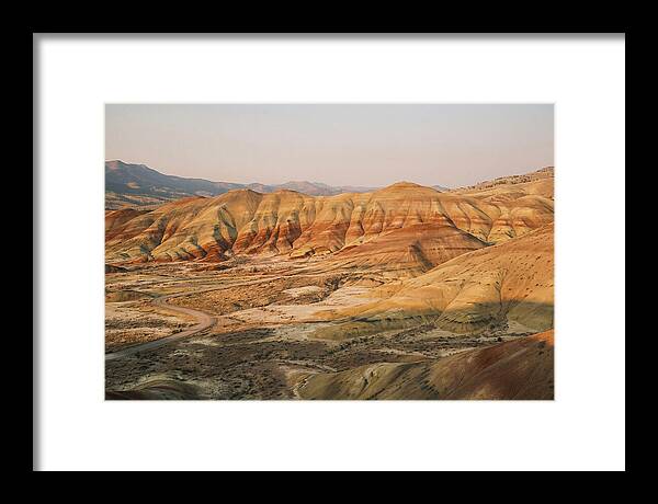 Painted Hills At Sunset