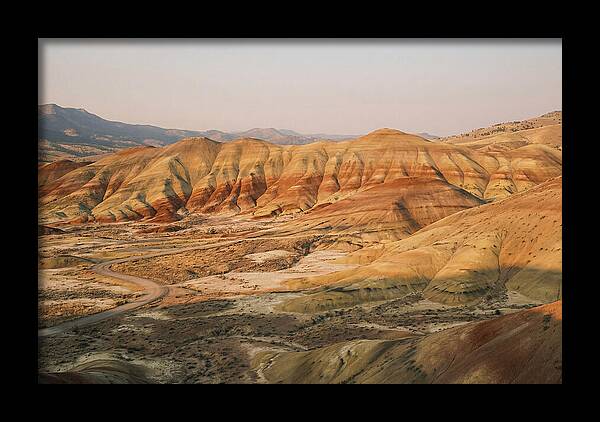 Painted Hills At Sunset