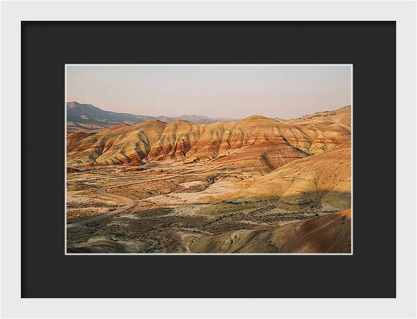 Painted Hills At Sunset
