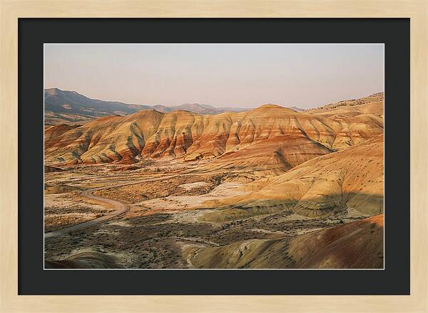 Painted Hills At Sunset