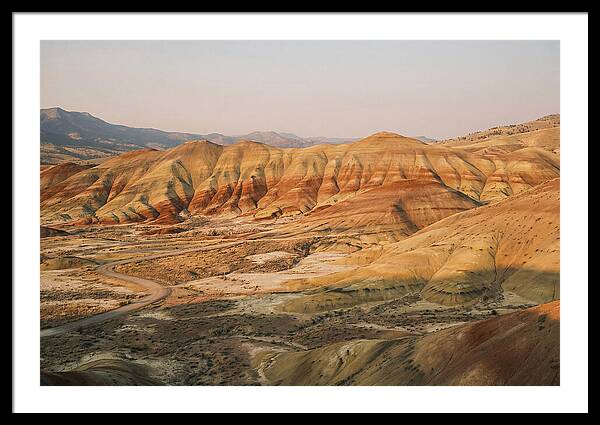 Painted Hills At Sunset