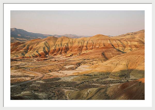 Painted Hills At Sunset