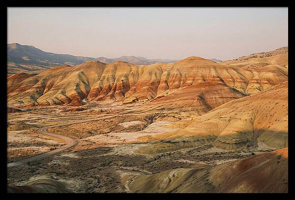 Painted Hills At Sunset