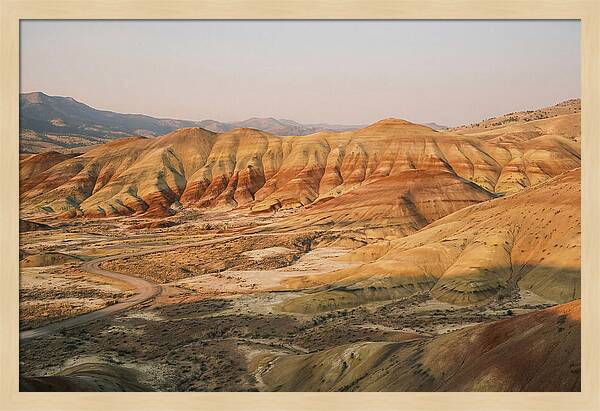 Painted Hills At Sunset