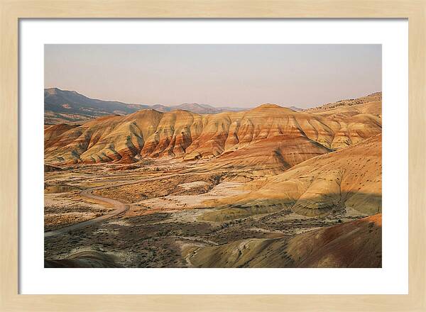 Painted Hills At Sunset