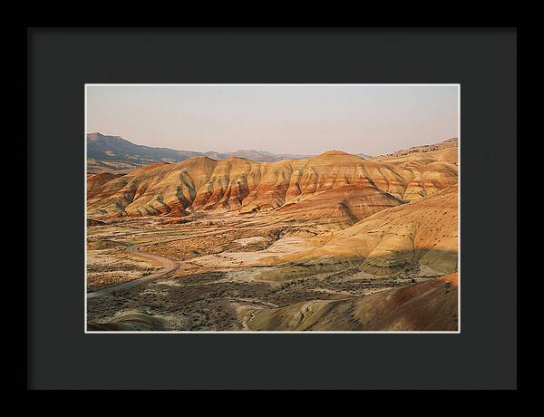 Painted Hills At Sunset