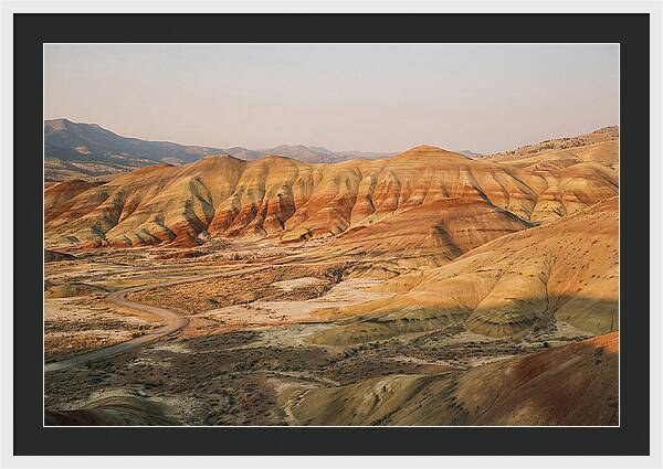 Painted Hills At Sunset