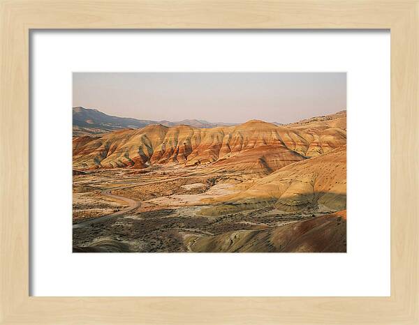 Painted Hills At Sunset