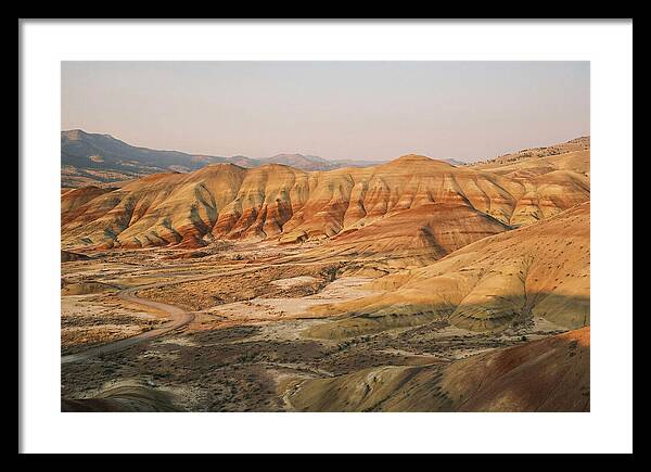 Painted Hills At Sunset