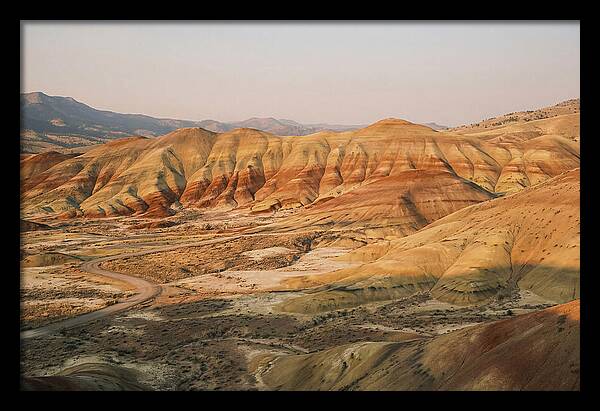 Painted Hills At Sunset