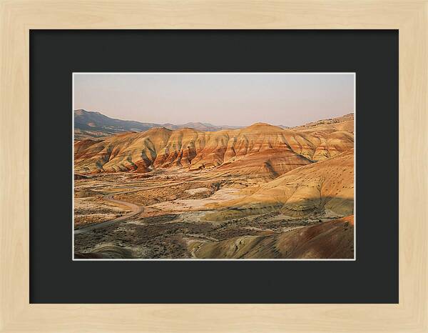 Painted Hills At Sunset