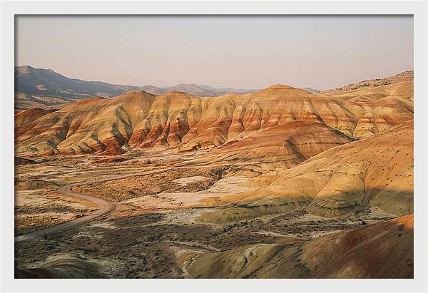 Painted Hills At Sunset