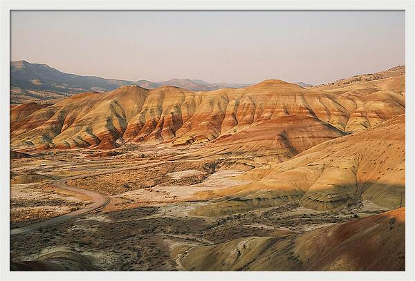 Painted Hills At Sunset