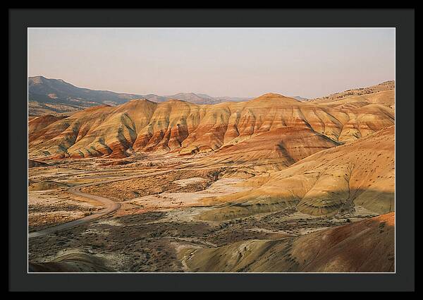 Painted Hills At Sunset