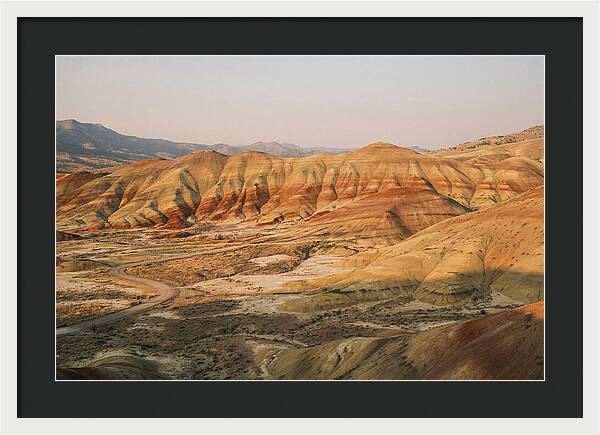 Painted Hills At Sunset