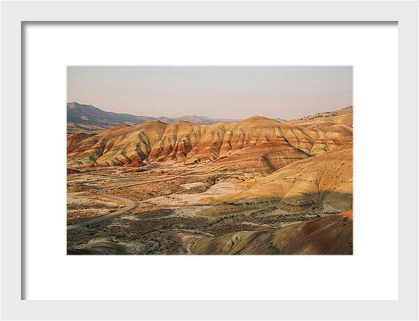 Painted Hills At Sunset
