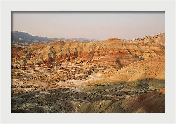 Painted Hills At Sunset