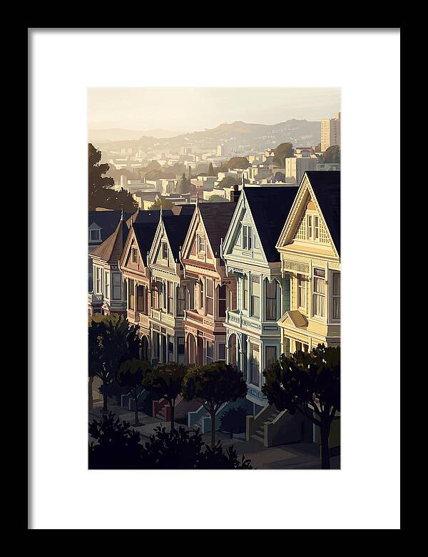 Painted Ladies In Pastel Hues
