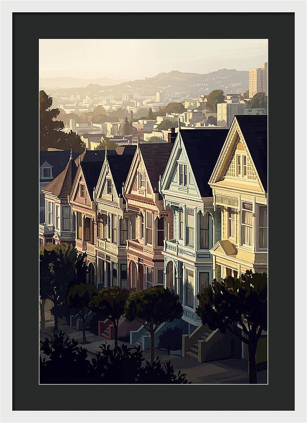 Painted Ladies In Pastel Hues