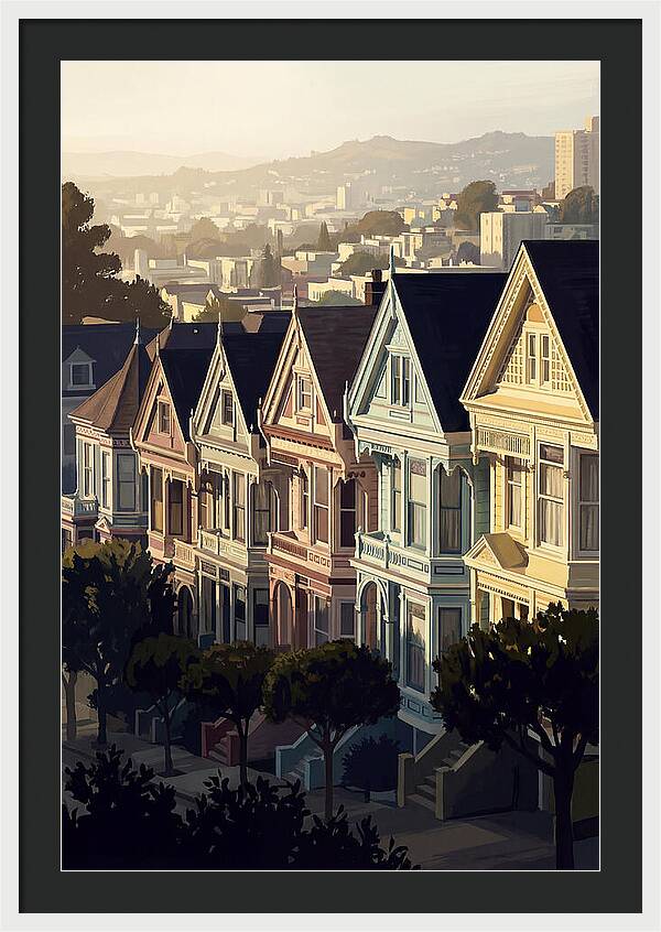 Painted Ladies In Pastel Hues