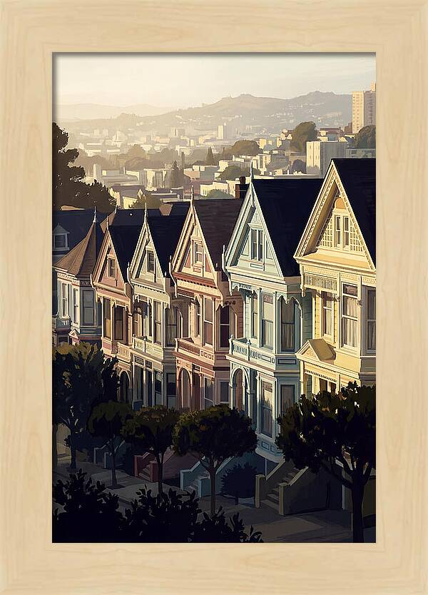 Painted Ladies In Pastel Hues