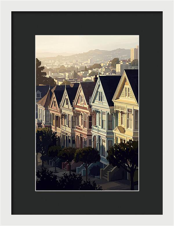 Painted Ladies In Pastel Hues
