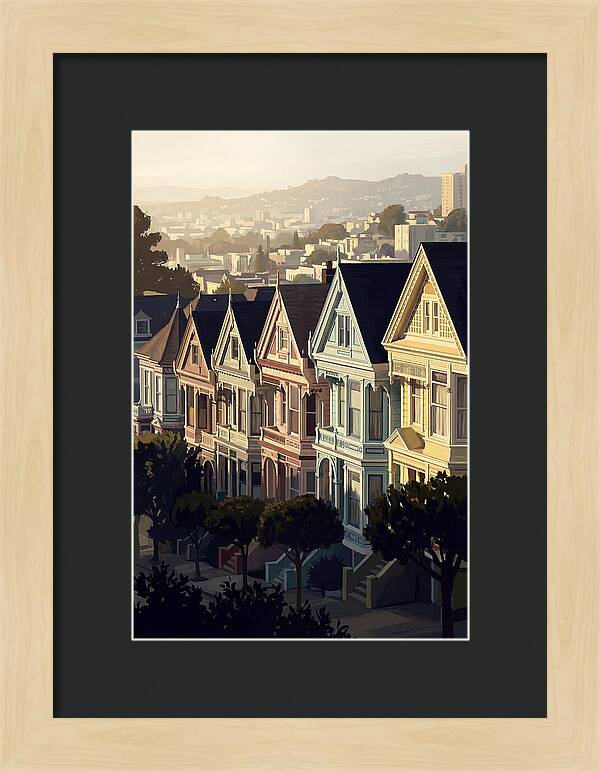 Painted Ladies In Pastel Hues
