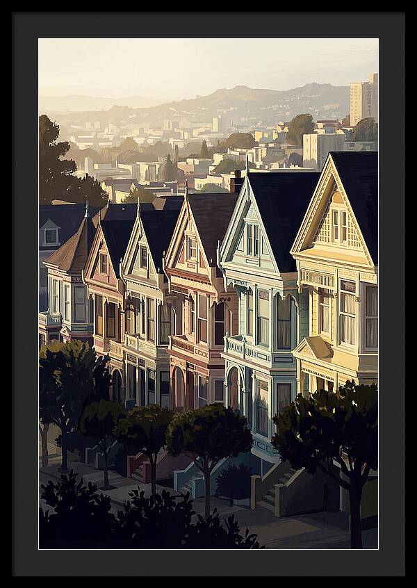 Painted Ladies In Pastel Hues