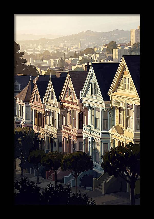 Painted Ladies In Pastel Hues