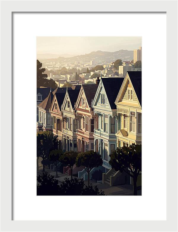 Painted Ladies In Pastel Hues