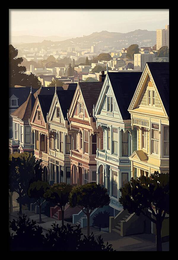 Painted Ladies In Pastel Hues