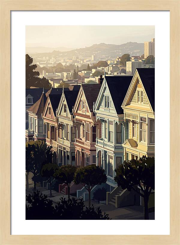 Painted Ladies In Pastel Hues