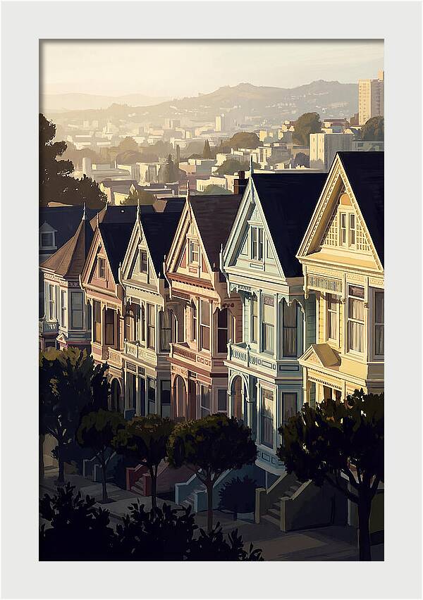 Painted Ladies In Pastel Hues