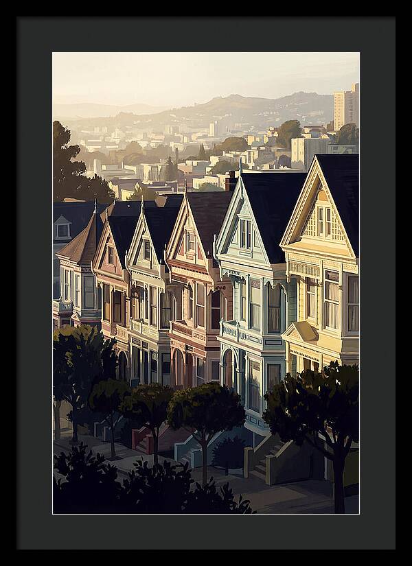 Painted Ladies In Pastel Hues