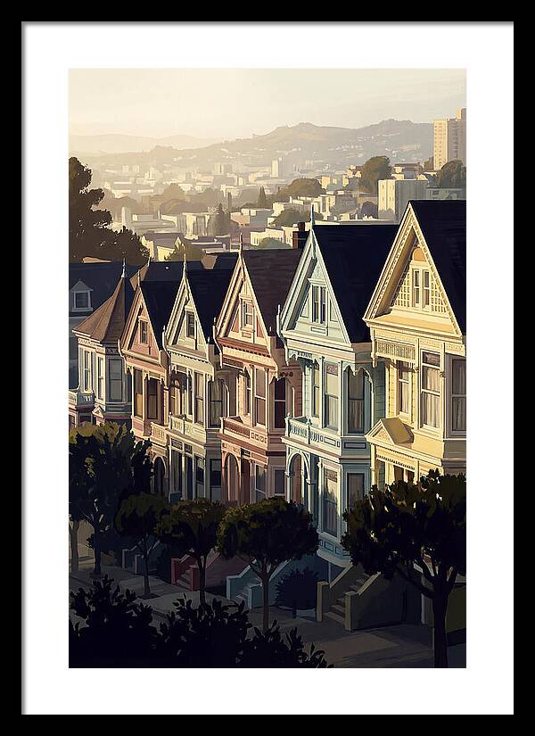 Painted Ladies In Pastel Hues