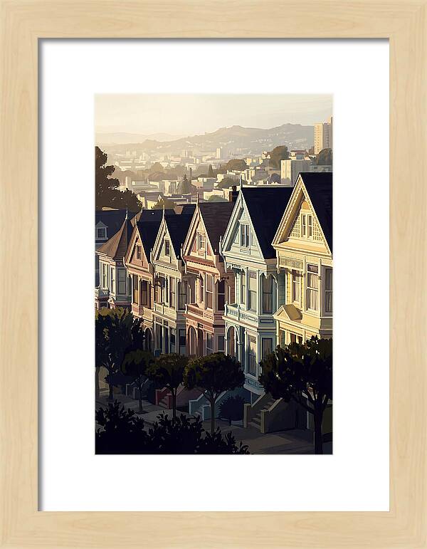 Painted Ladies In Pastel Hues
