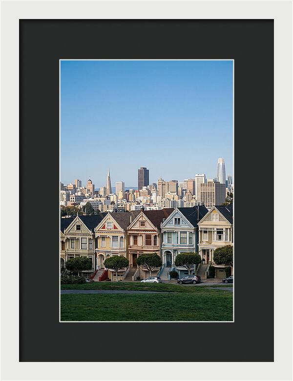 Painted Ladies Overlooking San Francisco