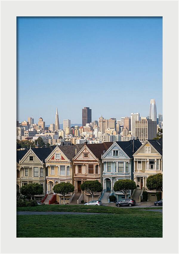 Painted Ladies Overlooking San Francisco