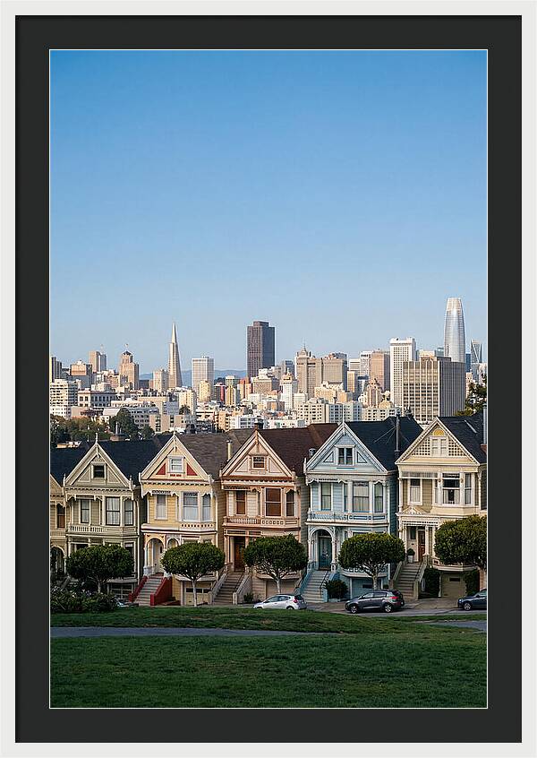 Painted Ladies Overlooking San Francisco