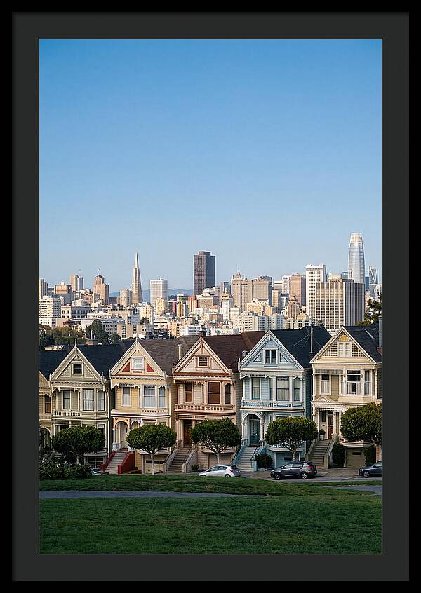 Painted Ladies Overlooking San Francisco