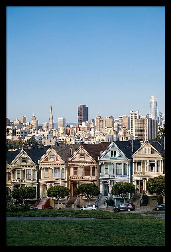 Painted Ladies Overlooking San Francisco