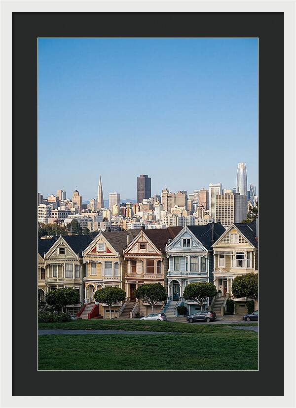 Painted Ladies Overlooking San Francisco