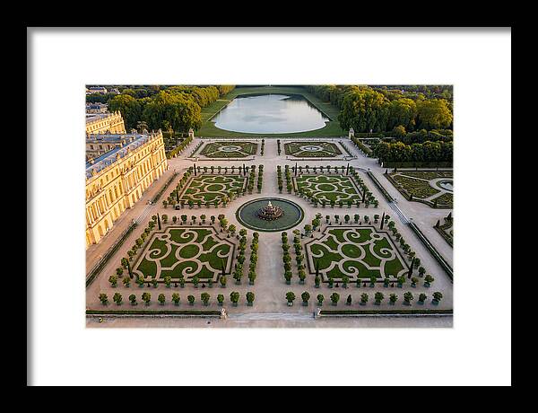 Palace Gardens From Above